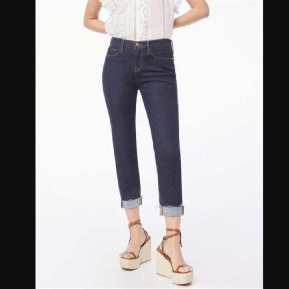 Frame Le Garcon Crop Raw Edge Cuff